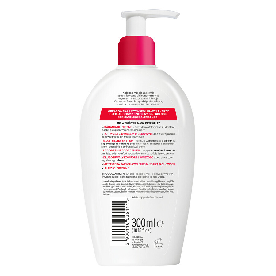 AA Intymna Help+, emulsie voor intieme hygiëne, 300 ml