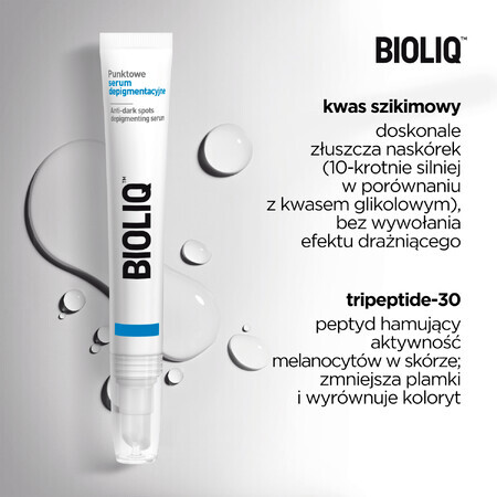 Bioliq Dermo, sérum dépigmentant localisé, SPF 20, 10 ml