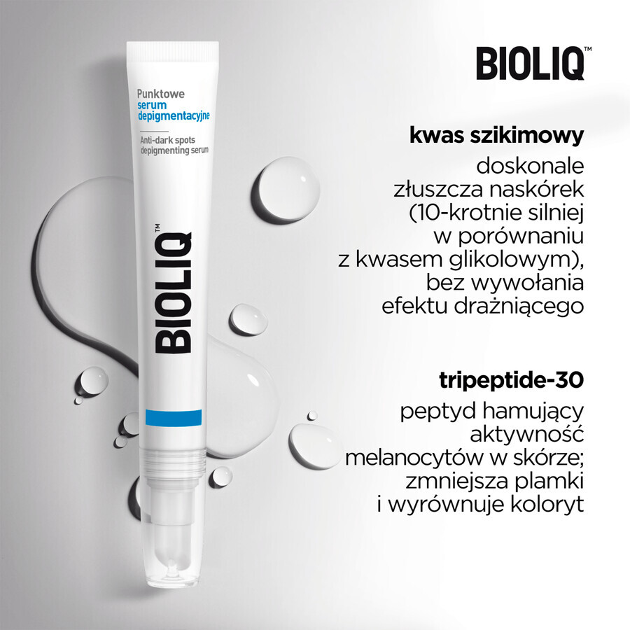 Bioliq Dermo, ser pentru depigmentarea petelor, SPF 20, 10 ml