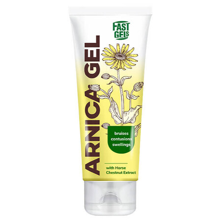 Arnica Fast Gel, gel d&#39;arnica pour contusions, à l&#39;extrait de marron d&#39;Inde, 50 g