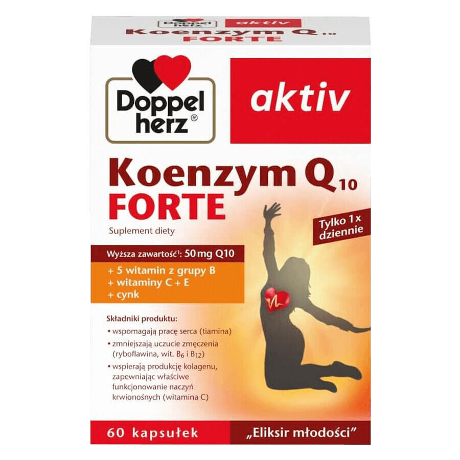 Doppelherz aktiv Koenzyme Q10 Forte, 60 capsule