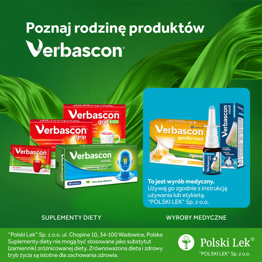 Verbascon Nasal, spray nazal, 20 ml