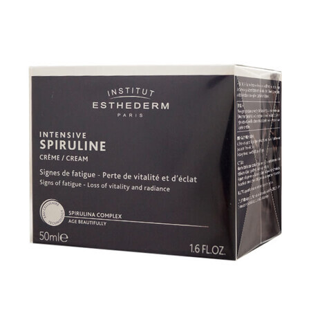 Esthederm Intensive Spiruline, Cremă de față pentru fermitate și regenerare, 50 ml