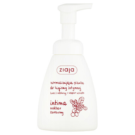 Ziaja Intima, spumă de igienă intimă, nectar de afine, 250 ml