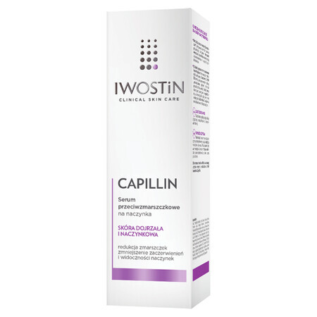 Iwostin Capillin, antirimpelserum voor haarvaten, 40 ml