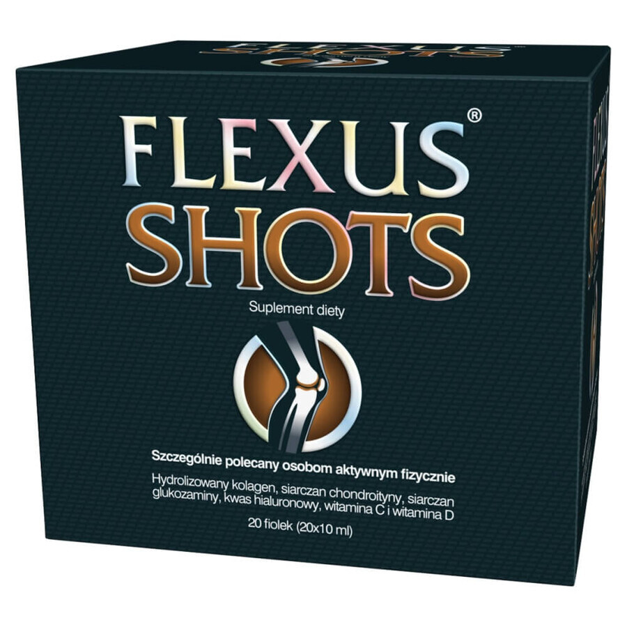 Flexus Shots, 10 ml x 20 injectieflacons