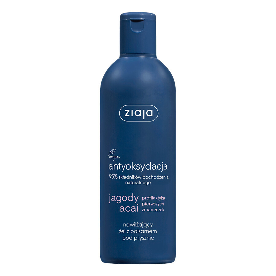 Ziaja Acai Berry, gel hydratant avec lotion de douche, 300 ml