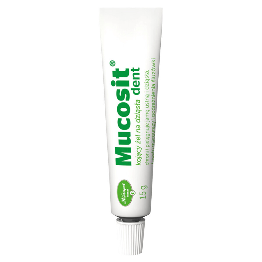 Herbapol Mucosit Dent, soothing gum gel, 15 g