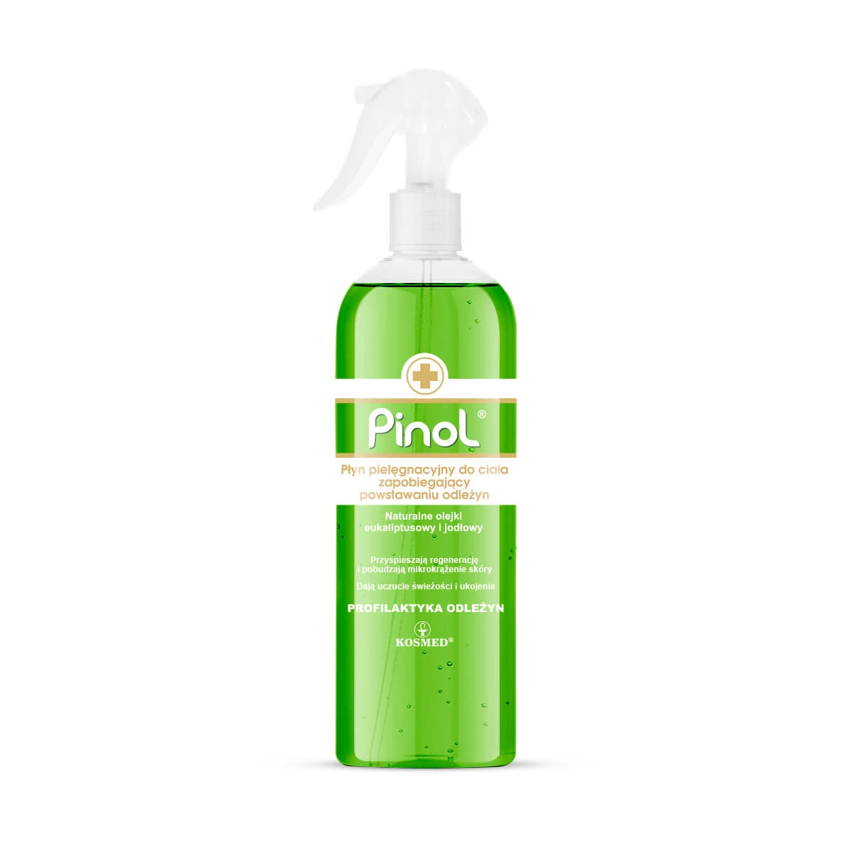 Kosmed Pinol, lichaamsverzorgingsvloeistof die doorligwonden voorkomt, 500 ml