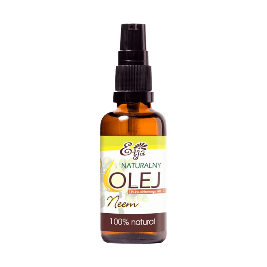 Etja, natuurlijke neemolie, voedt, 50 ml