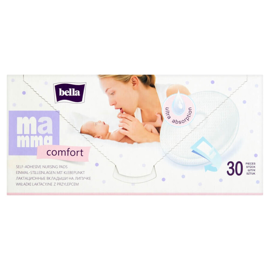 Coussinets mammaires Bella Mamma Comfort, 30 pièces