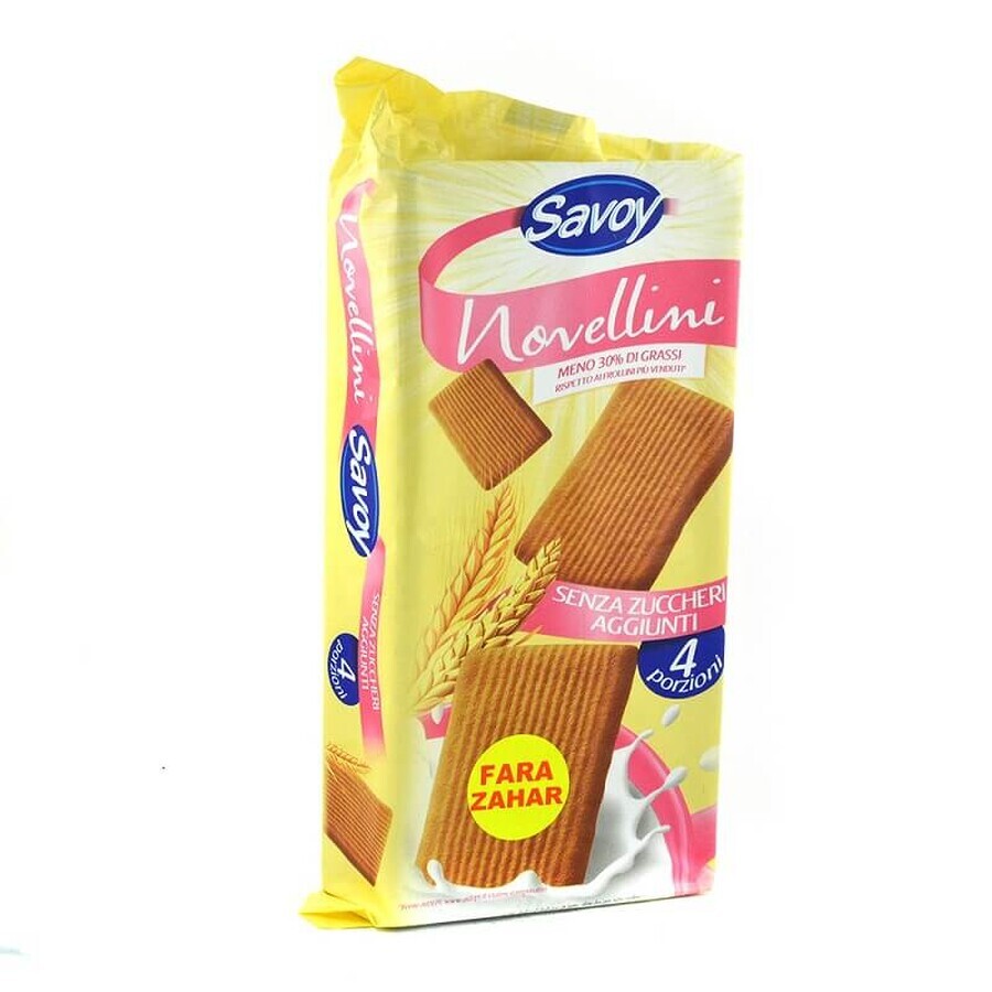 Biscotti Novellini senza zucchero, 350g, Savoia