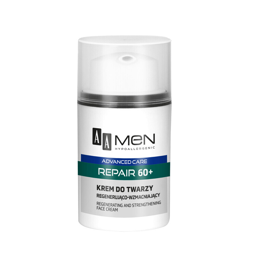 AA Men Repair 60+, regenererende en versterkende gezichtscrème, 50 ml