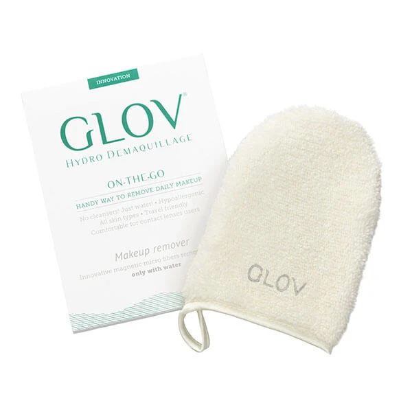 Glov On The Go Ivory, make-up verwijderhandschoen, 1 stuk