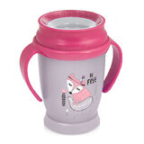 Lovi Junior, 360° mug with handles, Indian Summer, Girl, from 12 months, 250 ml