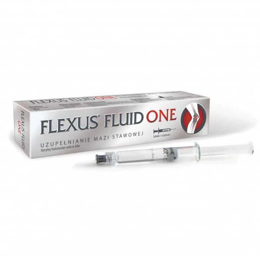 Flexus Fluid One 20mg/ml, gel pour injection intravitréenne, 3 ml x 1 seringue préremplie