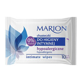 Marion, hypoallergene intieme hygiënedoekjes, 10 stuks