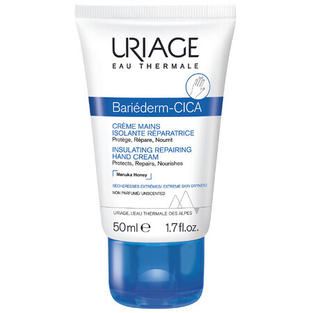 Uriage Bariéderm, regenererende en beschermende handcrème, 50 ml