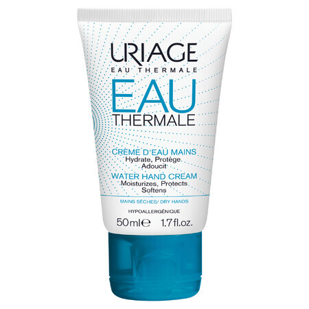 Uriage Eau Thermale, actief hydraterende handcrème, 50 ml