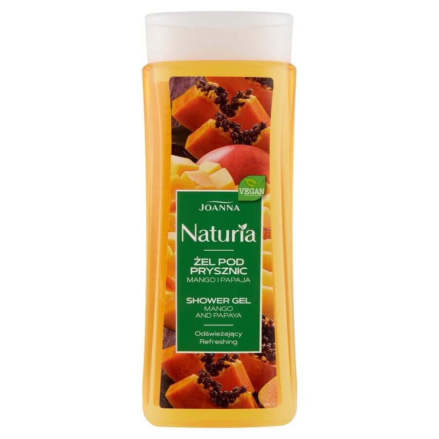 Joanna Naturia, douchegel, mango en papaja, 300 ml