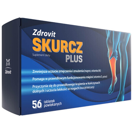 Zdrovit Skurcz Plus, 56 film-coated tablets