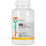 MyVita Vitamin D3 4000 IU Forte, 250 tablets