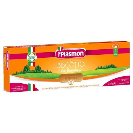 Mini-biscuits aux céréales, 120 g, Plasmon