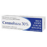 Cremobaza 30%, verzachtende crème, extreem droge, eelt- en gebarsten huid, 30 g