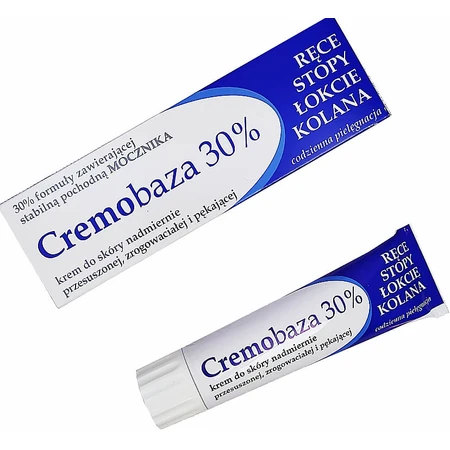 Cremobaza 30%, verzachtende crème voor zeer droge en gebarsten huid, 30 g