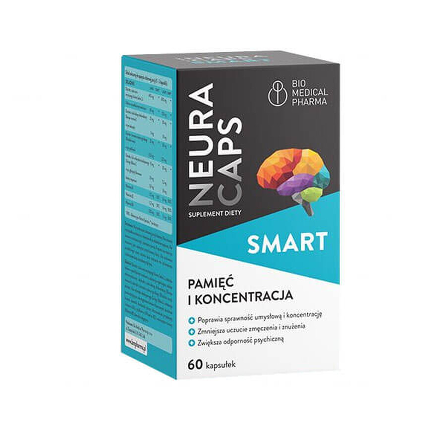 NeuraCaps Smart, 50 capsules