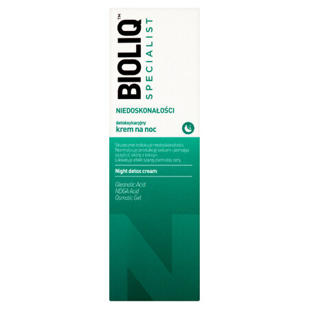 Bioliq Specialist Imperfections, ontgiftende nachtcrème, 30 ml