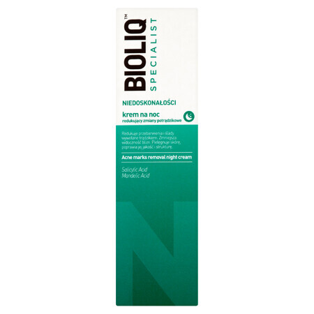 Bioliq Specialist Imperfections, Night cream for reducing acne lesions, 30 ml