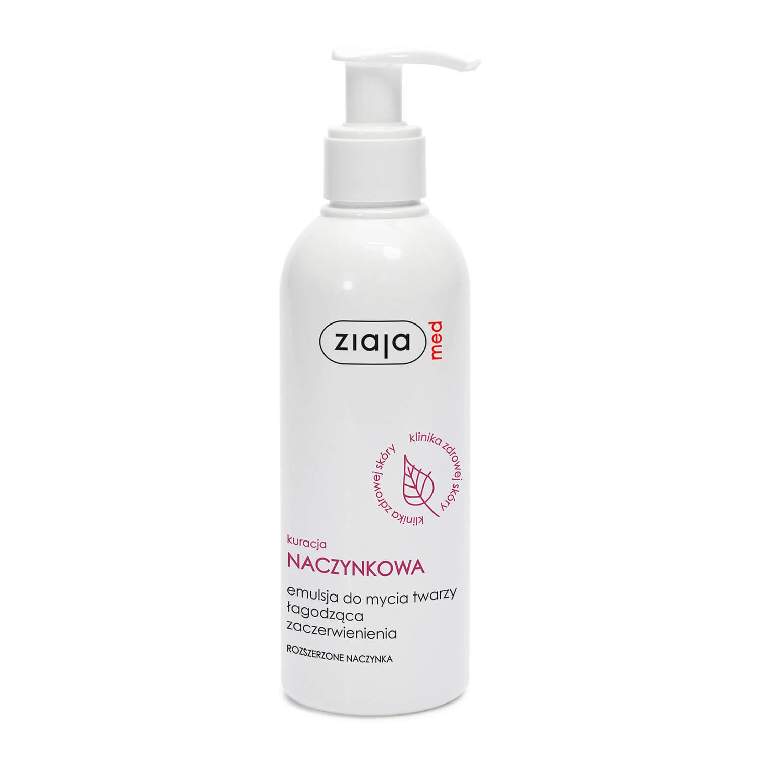 Ziaja Med Capillaire behandeling, gezichtsreinigingsemulsie verzachtende roodheid, 200 ml