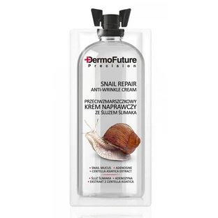 DermoFuture, crema reparadora, antiarrugas con moco de caracol, 12 ml