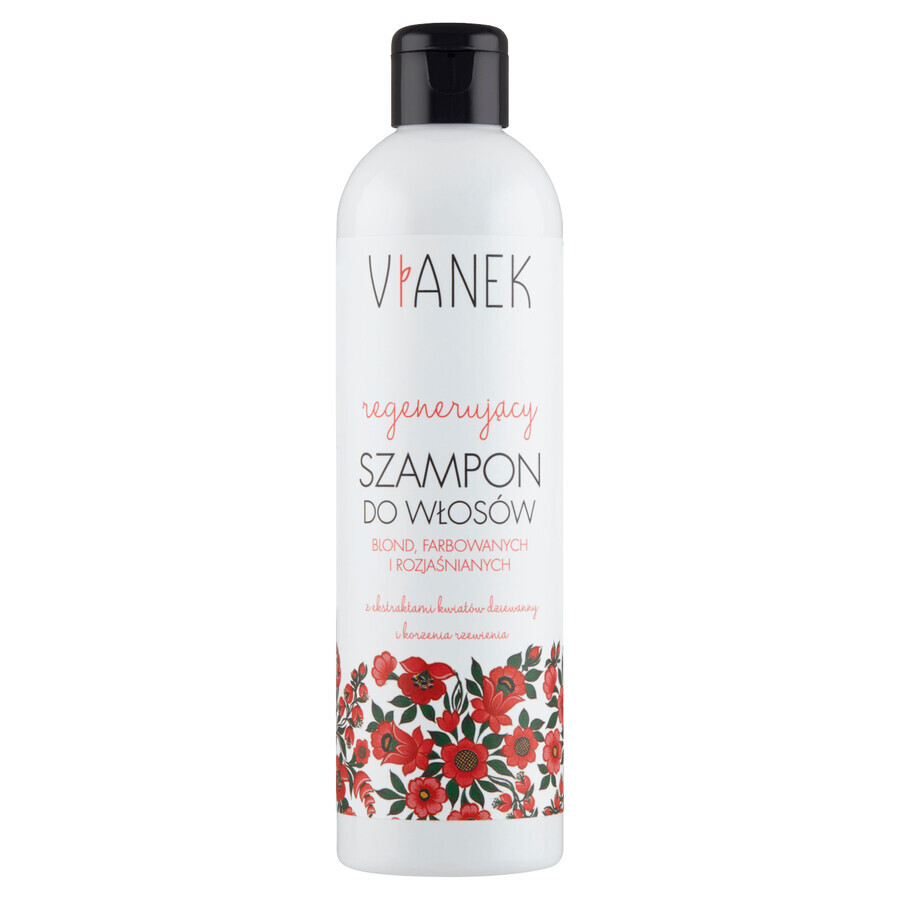 Shampoo Rivitalizzante per Capelli Biondi Colorati Vianek 300ml