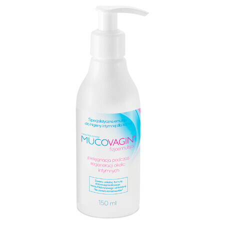 Mucovagin Physioemulsion, Emulsie specializată pentru igiena intimă pentru femei, regenerarea zonei intime, 150 ml