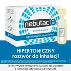 Nebutac 3, hypertonic solution for inhalation 3% NaCl, 4 ml x 30 ampoules