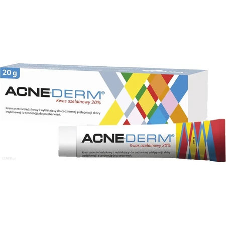 Cremă antiacneică Acne-Derm, Acid Azelaic 20%, 20 g, Unia