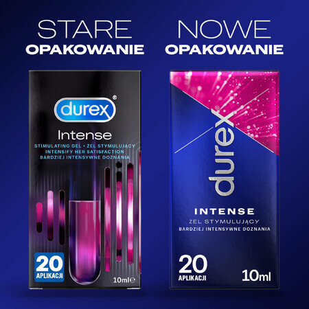 Durex Intense, stimulerende intieme gel, 10 ml