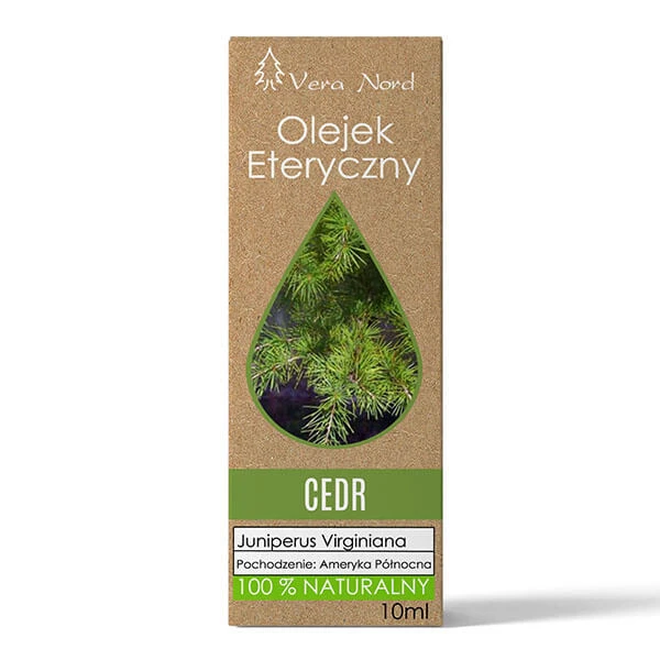 Vera Nord, natuurlijke essentiële olie van cederhout, 10 ml