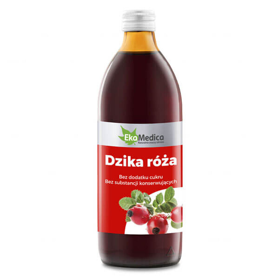 Rosa Drink, Bevanda Naturale al 100% EkaMedica, 500ml.