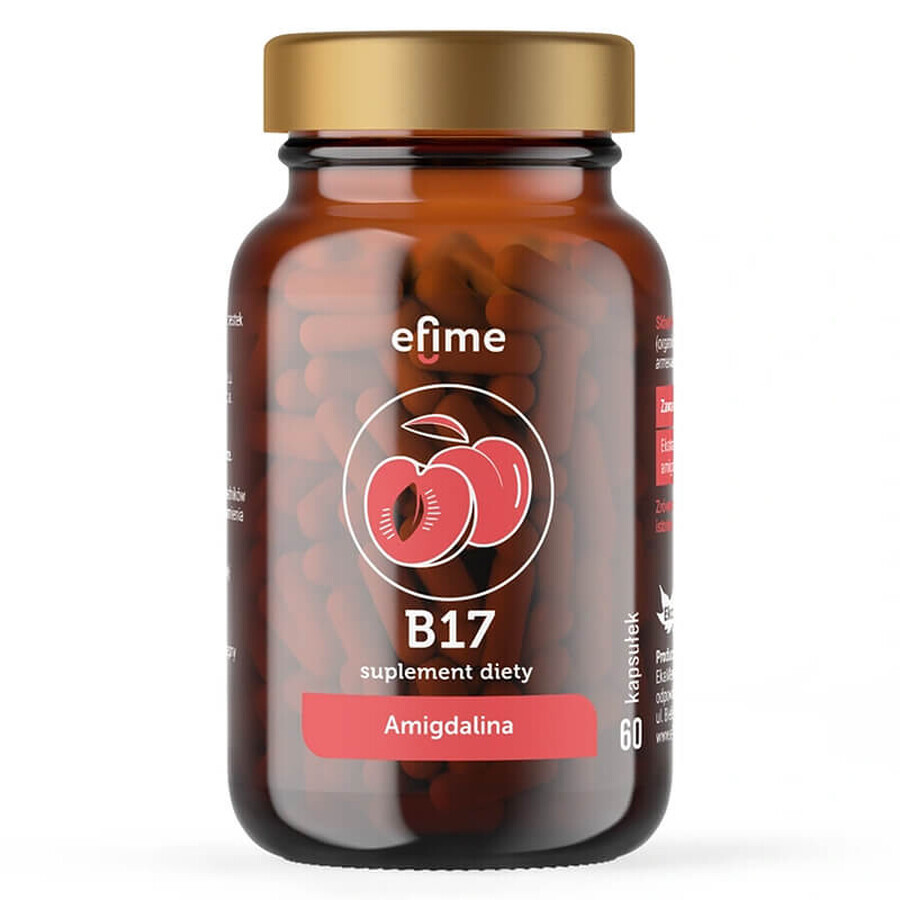 EkaMedica Efime B17 Amygdalin, 60 capsules