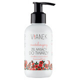 Vianek, revitaliserende gezichtswasgel, rijpe huid, 150 ml