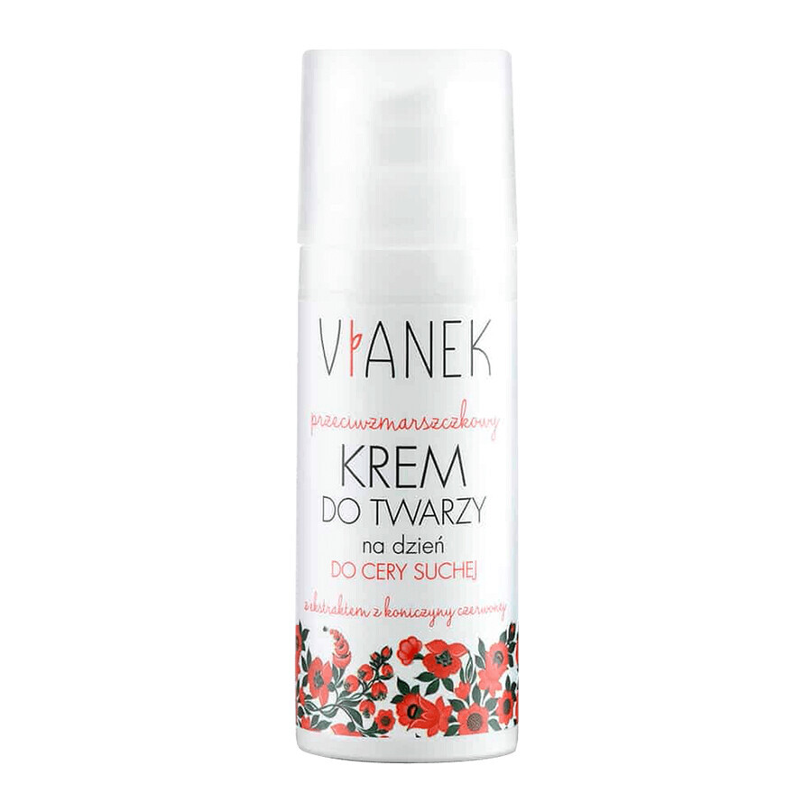 Vianek, Cremă de zi antirid, ten uscat, 50 ml