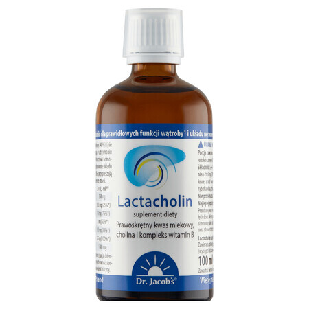 dr. Jacob&#39;s Lactacholin, druppels, 100 ml