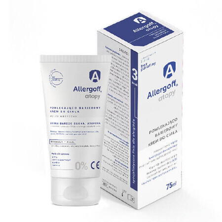 Allergoff Atopy, coating en barrière bodycrème, 75 ml