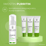 Iwostin Purritin, schiuma detergente per pelle acneica, 165ml