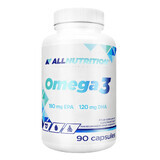 Allnutrition Omega 3, visolie 1000 mg, 90 capsules