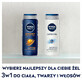 Nivea Men, 3in1 douchegel voor gezicht, lichaam en haar, Gevoelig, 500 ml