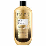 Eveline Cosmetics Gold Lift Expert 24K, luxe voedende lichaamsmelk met gouddeeltjes, 350 ml